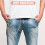 Punk Stijl Jeans Ketting , Zinklegering, Decoratief 4
