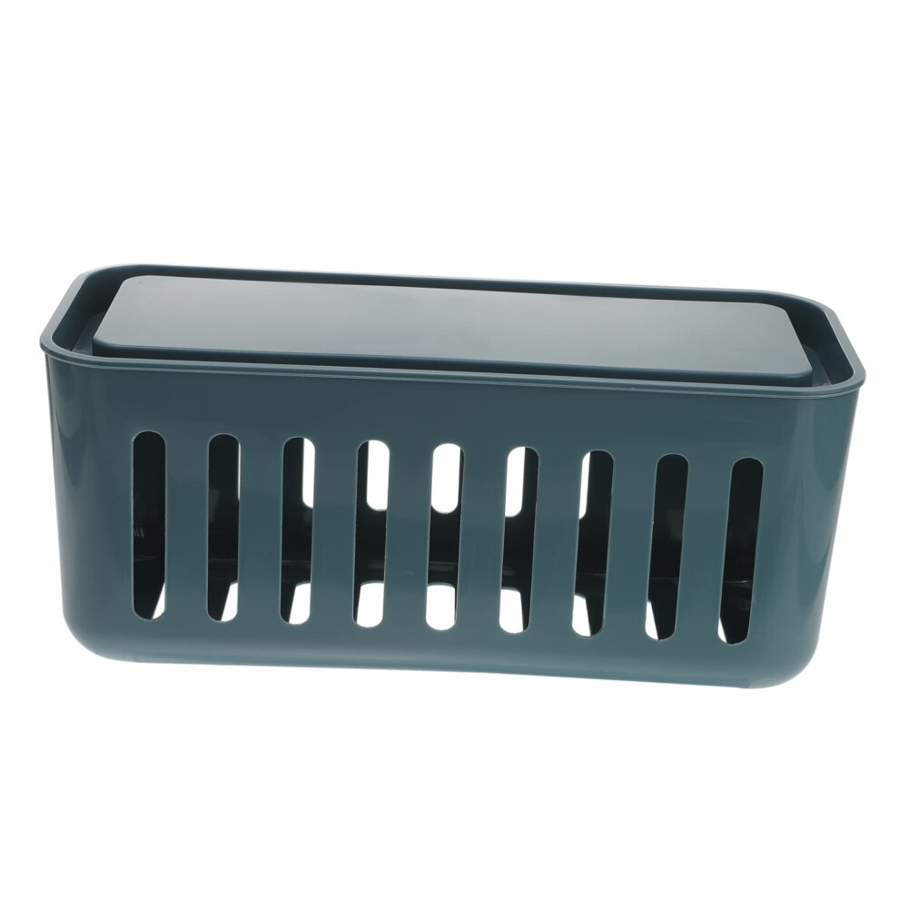 Large Cable Management Box With Removable Lid For Power Strips, Dustproof Cord Organizer For Home Office 9099447341471