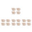 16Pcs Cloth Basket Liners Fitted for Wicker Wire Basket 10