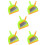 5Sets Multi Color Small Dustpan and Brush Set PP for Precise Cleaning 9