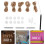 2Sets Brown Rv Awning Pull Rod Kit Pom Material for Shade Maintenance 10