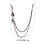 Punk Stijl Jeans Ketting , Zinklegering, Decoratief 2