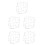 5Pcs Nylon Safety Net White Durable Mesh for Sewer Protection 6