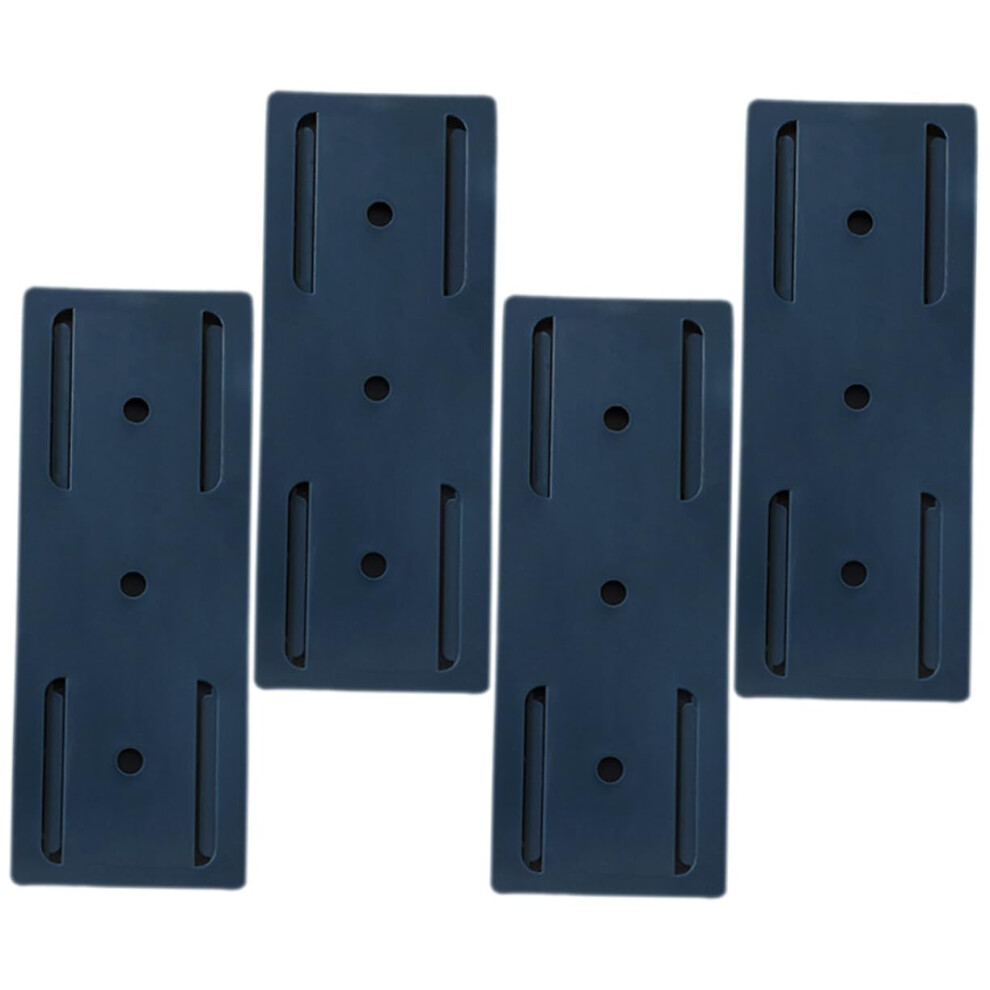 Adhesive Power Strip Holder 4Pcs Wall Mounted Socket Organizer For Clutter Cable Management 9099447341570
