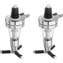2pcs Wine Alcohol Shot Dispenser, Bar Optic Spirit Pub Dispenser Pourer Bar