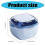 Practical Denture Care Box with Detachable Rinsing Sections Ergonomic Elegant Color Designs Sturdy Abs Construction Light Blue 3