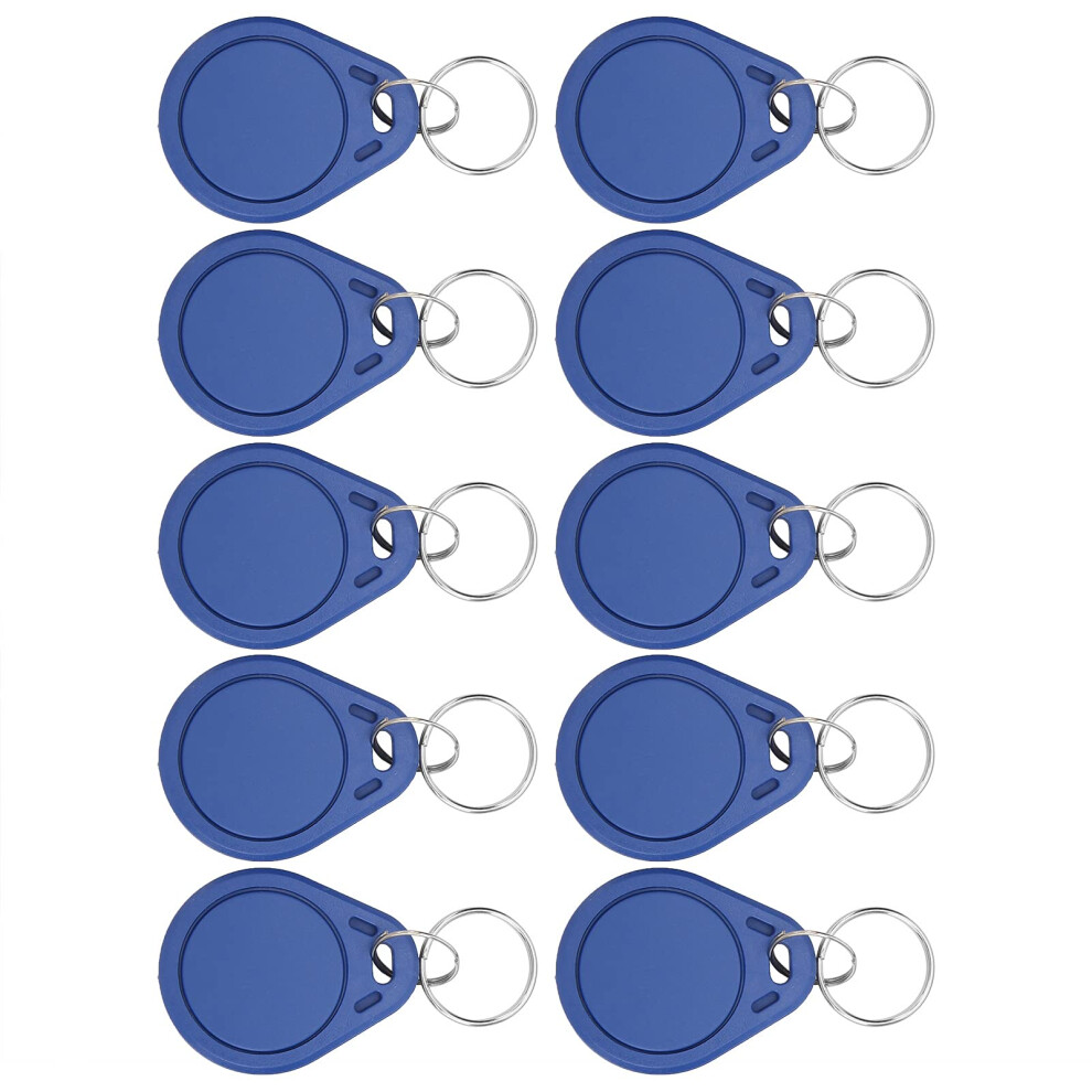 10Pcs 125Khz Rfid Key Fob Tags Rewritable T5577 For Reliable Access Control And Quick Id Copy 9044945214048