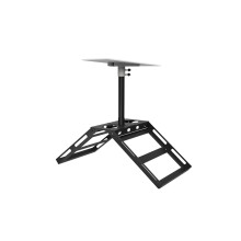 Roof Mount Gen 3 Adjustable Roof Ridge Bracket with No‑Screw Adapter and Wind‑Resistant Base for Starlink
