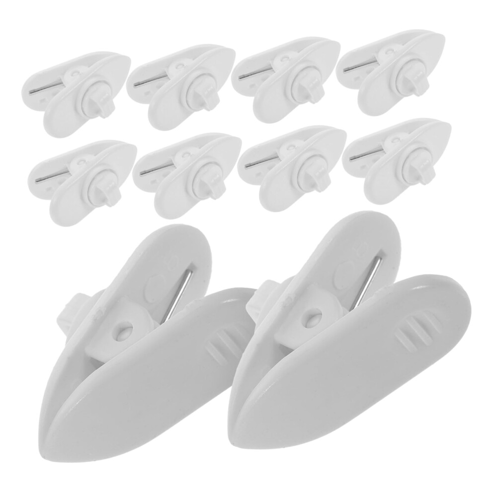 10Pcs 360 Rotate Earphone Cable Clip With Antitangle Design And Secure Clothing Attachment 9099447342140