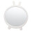 Makeup Mirror with Clear Reflection Surface and Stable Base, Elegant Desktop Vanity Mirror 1