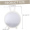 Makeup Mirror with Clear Reflection Surface and Stable Base, Elegant Desktop Vanity Mirror 4