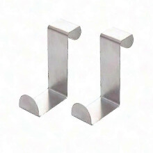 Stainless Steel Over Door Hooks for Kitchen Cabinet Drawer
