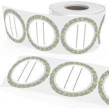 Dissolvable Canning Labels for Jars 500 Dissolvable Mason Jar Labels