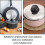 4 Pcs Pot Lid Knob, Universal Replacement Pan Lid Cover Knobs, Kitchen Cookware Knob Handle 3