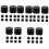 50pcs Microprocessor Controlled Electronic Alarm,  Decibel Buzzer Sound Device for Computers Printers Vehicles 1