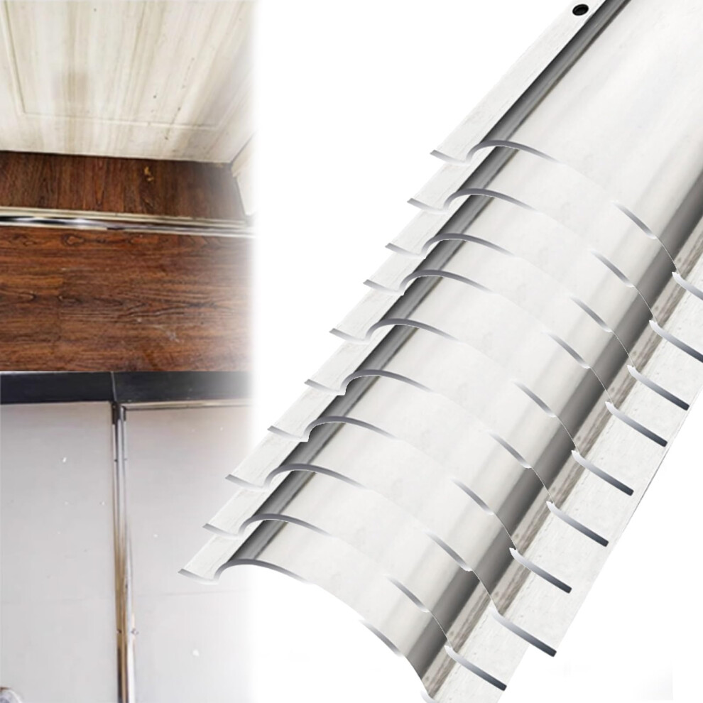 Stainless Steel Cable Raceway 10 Pack, Floor And Wall Cable Management Concealer For Durable Waterproof Wire Protection 9044945214529