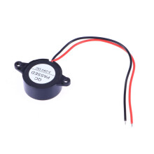 2pcs Piezo Buzzer 324V with Wires, 85dB Electric Alarm Horn, Energy Saving Compact Design