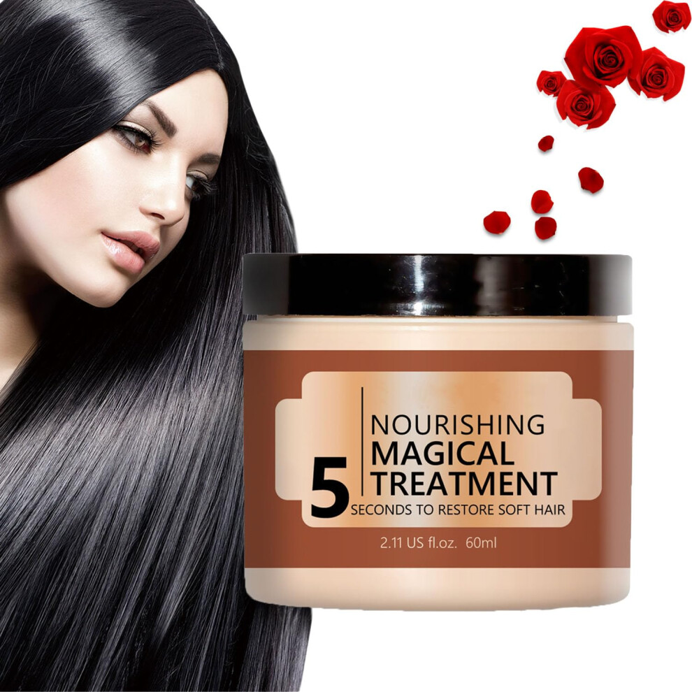 Keratin Hair Mask Deep Conditioning for Damaged Dry and Frizzy Hair with Shine Restoration