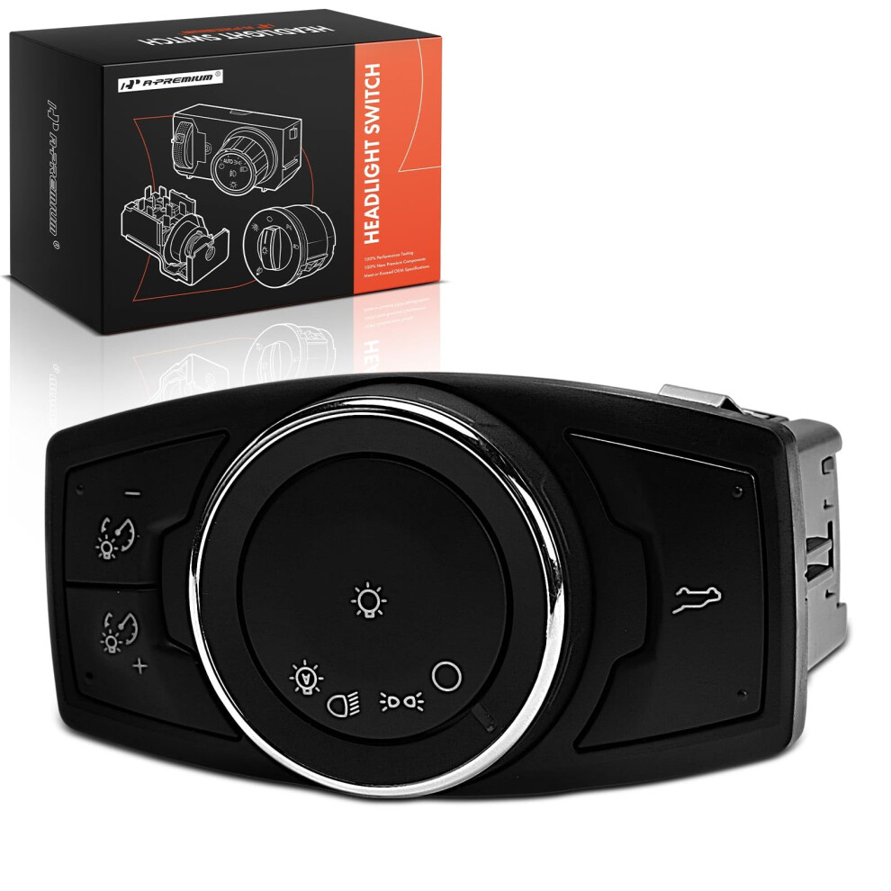 Headlight Switch And Headlamp Dimmer For Ford Escape 20162019, Focus 20152018, Oe Replacement 9113335596207