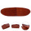 32Pcs Wood Chopstick Holders Set Reusable Brown Tableware Rack Stand 10