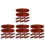 32Pcs Wood Chopstick Holders Set Reusable Brown Tableware Rack Stand 5