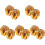 10St Decoratieve Gouden Sleeve Herbruikbare Protector 4