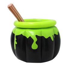 3Pcs PVC Inflatable Cauldron Cooler Halloween Party Ice Bucket