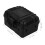 2Pcs Compact Black Plastic Toolboxes Sturdy Carrying Case for Tools 10