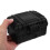2Pcs Compact Black Plastic Toolboxes Sturdy Carrying Case for Tools 11