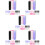 300 Leere Lippenpflegestifte DIY‐Behälter 10