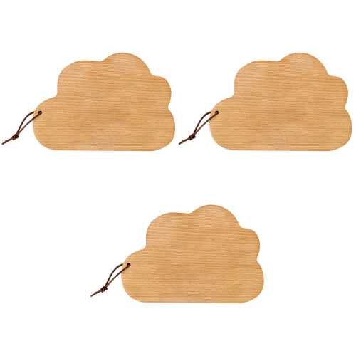 3Pcs wood Boards Cloud Shape Multifunctional Kitchen 2