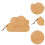 3Pcs wood Boards Cloud Shape Multifunctional Kitchen 11