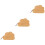 3Pcs wood Boards Cloud Shape Multifunctional Kitchen 5