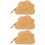 3Pcs wood Boards Cloud Shape Multifunctional Kitchen 8