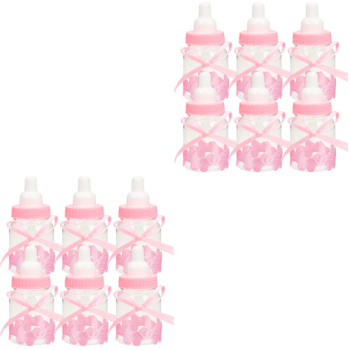 48Pièces Boîtes Bonbons Rose Pour Cadeaux Bébé 2