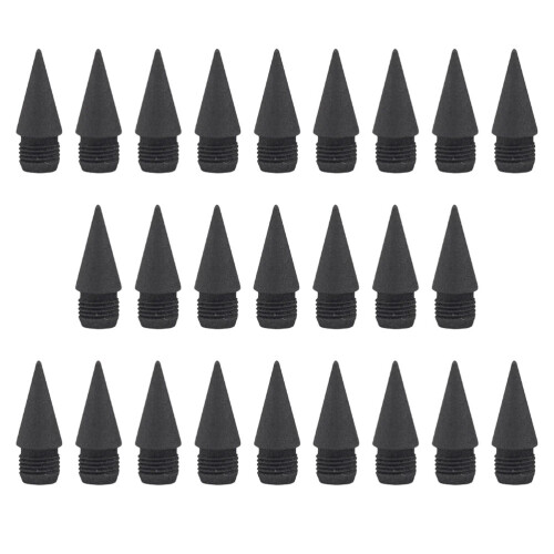 75Pièces Pointes Crayon Graphite Noir Et 2