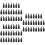 75Pièces Pointes Crayon Graphite Noir Et 9