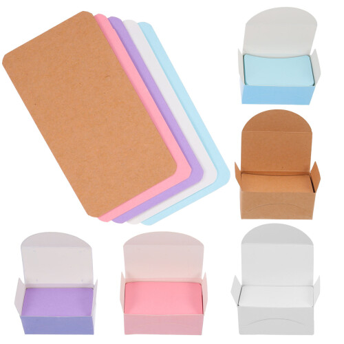 1000Pièces Cartes Mots Cartes Blanches Multifonctionnelles