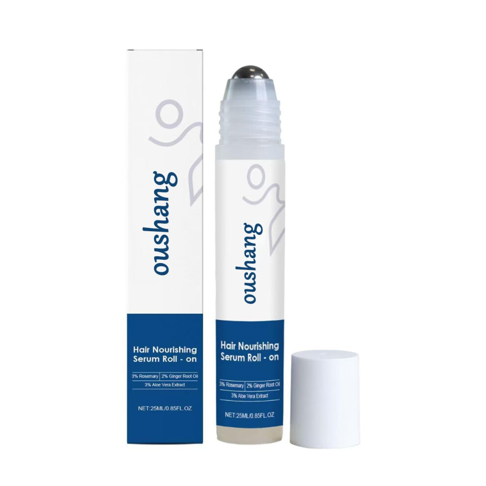 Hair Growth Serum with Rosemary Redensyl Anagain RollOn Boosts Density for Hair and Beard