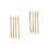 8Pièces Pinceaux Bambou Pour Peinture 6