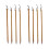 8Pièces Pinceaux Bambou Pour Peinture 4