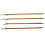 8Pièces Pinceaux Bambou Pour Peinture 3