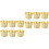 12Pièces Support Sapin Noël Compact Stable Bureau 6