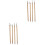 8Pièces Pinceaux Bambou Pour Peinture 5