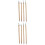 8Pièces Pinceaux Bambou Pour Peinture 7