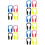 20Pièces Pinces Multicolores Usage Natation Supple Résistant 10