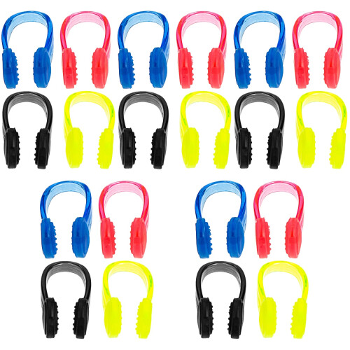 20Pièces Pinces Multicolores Usage Natation Supple Résistant 2