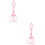 2Pièces Pince Silicone Pour Rose Durable Antidérapant 6