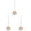 3Pièces Décoration De Animaux Colorée Cadeau Original Élégant 2