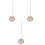 3Pièces Décoration De Animaux Colorée Cadeau Original Élégant 3